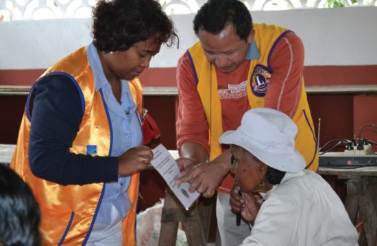 Lions volunteers