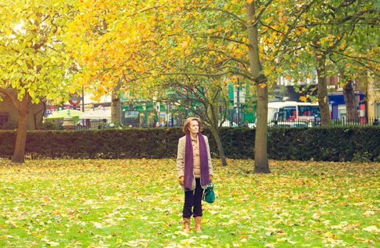 woman lost in city park